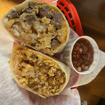 Hoagies - Delicious steak breakfast burrito - American Near Me - San Luis Obispo, California Hoagies - Delicious steak breakfast burrito - American Near Me - San Luis Obispo, California