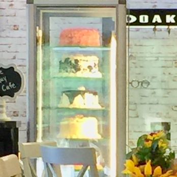 Coffee Guy Cafe - One of the cake cases. I want this as a source of light for my house:). - Coffee & Tea Near Me - Pensacola, Florida