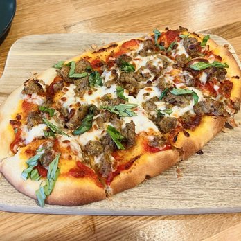 Wolf & Wildflower - Meatball and sun dried tomato flatbread - Wine Bars Near Me - Lakewood, Colorado Wolf & Wildflower - Meatball and sun dried tomato flatbread - Wine Bars Near Me - Lakewood, Colorado