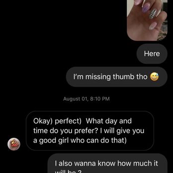 The Best Nails Chicago - Second photo- our convo on Instagram where they false advertise, - Nail Technicians Near Me - Chicago, Illinois The Best Nails Chicago - Second photo- our convo on Instagram where they false advertise, - Nail Technicians Near Me - Chicago, Illinois