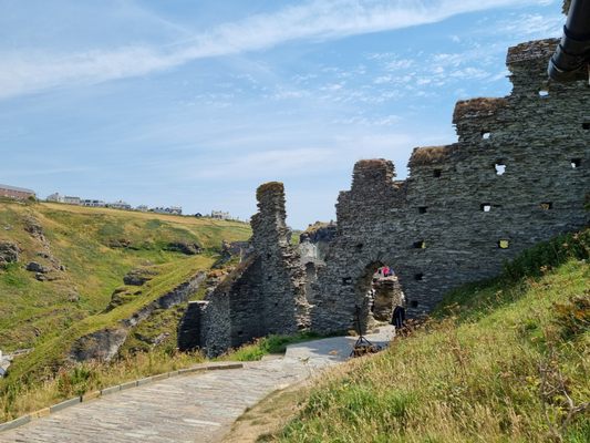 Tintagel Castle by null