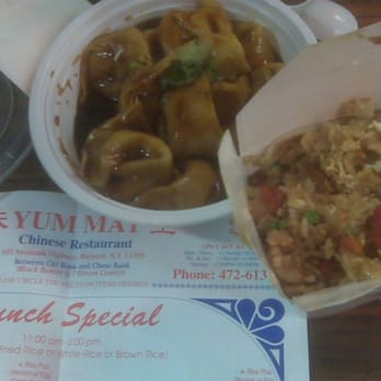 Yum May - szechuan wonton and hong kong rice - Chinese Near Me - Bayport, New York Yum May - szechuan wonton and hong kong rice - Chinese Near Me - Bayport, New York