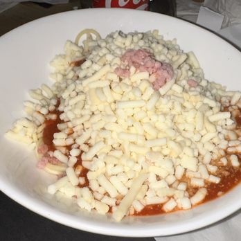 Marakas Pizza - Spaghetti de jamón y queso - Pizza Near Me - Miami, Florida