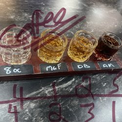 Dancing Skeleton Meadery - Other than the first one we tried my wife and I were obviously at opposite ends of the spectrum when rating our favorites from 1 to 4.