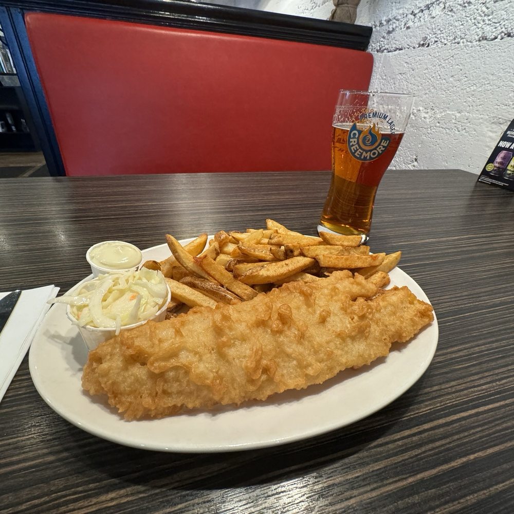 7 oz cod and chips