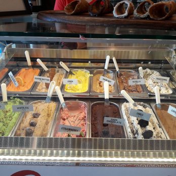 The Sicilian Baker - You can make your own cannoli! 1. Pick your shell (above). 2. Pick your filling (below). - Bakeries Near Me - Phoenix, Arizona The Sicilian Baker - You can make your own cannoli! 1. Pick your shell (above). 2. Pick your filling (below). - Bakeries Near Me - Phoenix, Arizona