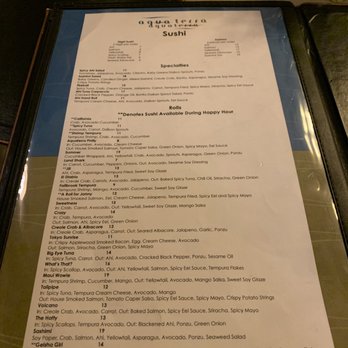 Aquaterra Restaurant - Seafood Near Me - Fallbrook, California Aquaterra Restaurant - Seafood Near Me - Fallbrook, California