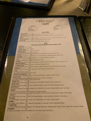 Menu photo 5 Aquaterra Restaurant Fallbrook, CA Menu photo 5 Aquaterra Restaurant Fallbrook, CA