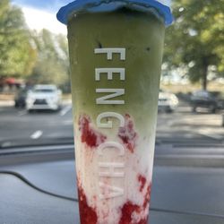 Feng Cha Raleigh - Strawberry Matcha Latte