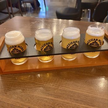 Mexican Monk - We had the honor to have the first flight - Beer Bar Near Me - Paramount, California