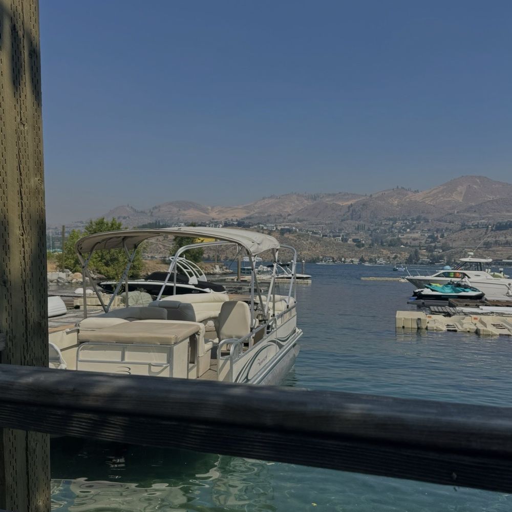 Lake Chelan Marina Coffee - Picture from their outdoor patio! - Coffee & Tea Near Me - Chelan, Washington
