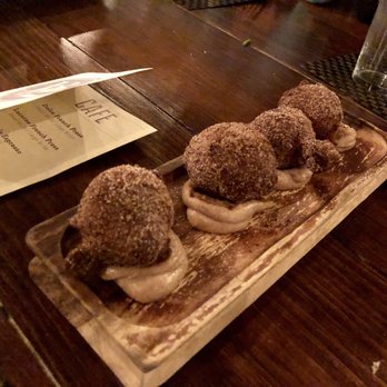 B2 Bistro + Bar - Cinnamon Doughnuts - excellent - Cocktail Bars Near Me - Red Bank, New Jersey