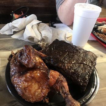 Pigman's Barbeque - BBQ ribs and half of bbq chicken. - Sandwiches Near Me - Kill Devil Hills, North Carolina Pigman's Barbeque - BBQ ribs and half of bbq chicken. - Sandwiches Near Me - Kill Devil Hills, North Carolina