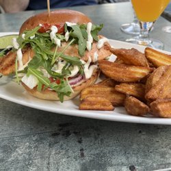 The Burger - Grilled Salmon - THE L.A.X BURGER