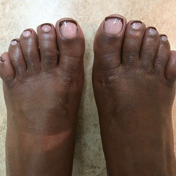 Luxe Nail and Spa Lounge - French tip pedicure ($12 extra for gel polish). - Nail Salons Near Me - Torrance, California Luxe Nail and Spa Lounge - French tip pedicure ($12 extra for gel polish). - Nail Salons Near Me - Torrance, California