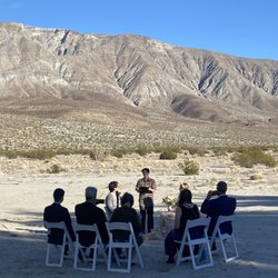 California Overland Desert Excursions - Wedding at the Clark Homestead site