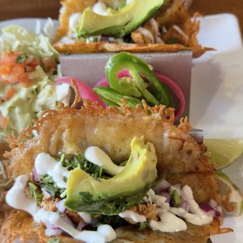 La Bonita's - Fried cheese shelled tacos - Mexican Near Me - Palm Springs, California