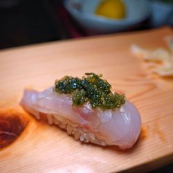 Madai with sea grapes