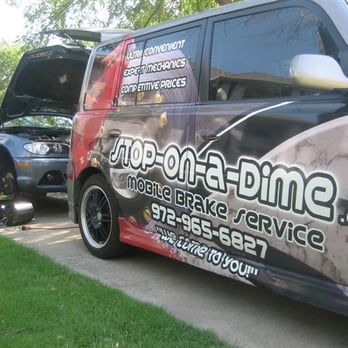 Stop on a Dime - Brakes done at your convenience not ours. - Auto Repair Near Me - Rowlett, Texas Stop on a Dime - Brakes done at your convenience not ours. - Auto Repair Near Me - Rowlett, Texas