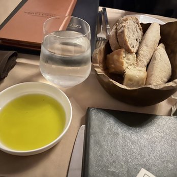 Osteria Umbra - Complimentary bread service and olive oil - Italian Near Me - Smithtown, New York Osteria Umbra - Complimentary bread service and olive oil - Italian Near Me - Smithtown, New York