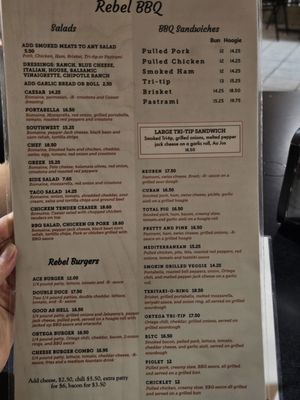 Menu photo 3 Rebel BBQ Blythe, CA