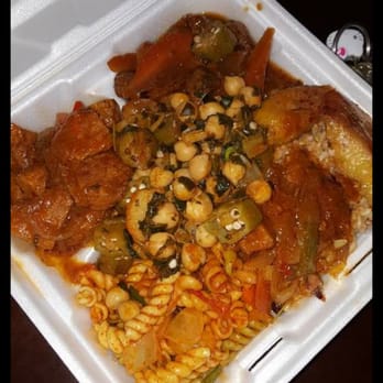 Treelion - "Chicken" "Steak" rasta pasta chick peas rice and plantains - Vegan Near Me - Pembroke Park, Florida Treelion - "Chicken" "Steak" rasta pasta chick peas rice and plantains - Vegan Near Me - Pembroke Park, Florida