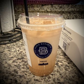 Paris Baguette - Iced Pumpkin Chai Oatmilk Latte - Patisserie/Cake Shop Near Me - Los Angeles, California Paris Baguette - Iced Pumpkin Chai Oatmilk Latte - Patisserie/Cake Shop Near Me - Los Angeles, California