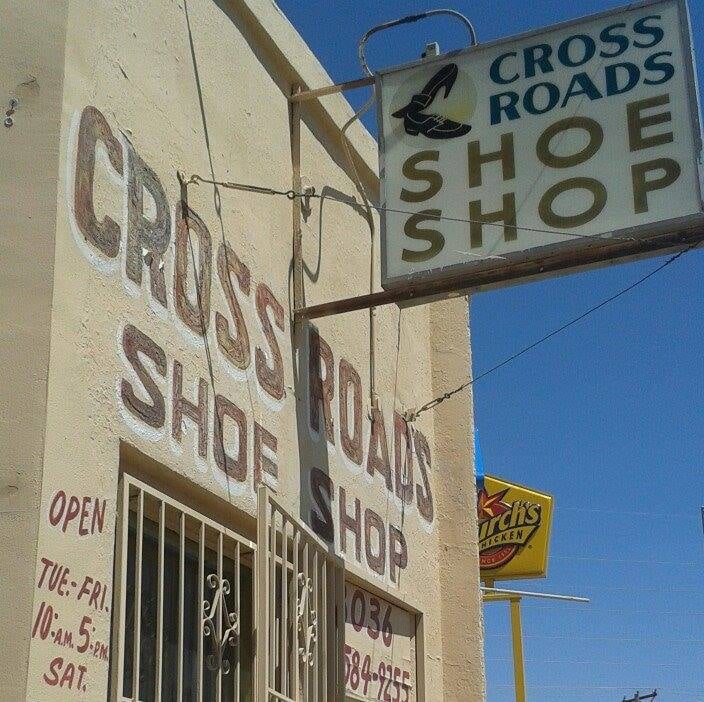 CROSSROADS SHOE REPAIR Updated September 2024 8036 N Mesa St, El Paso, Texas Shoe Repair