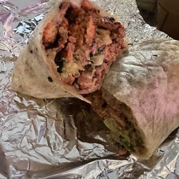 Tijuana Style Burrito