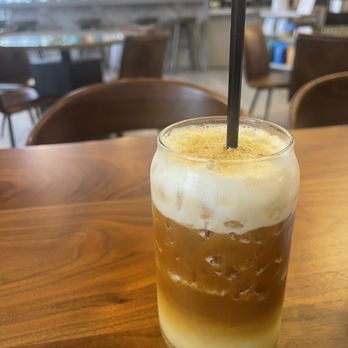 Leven Bakery & Cafe - Decaf (!) Orange Cream Espresso - Bakeries Near Me - Houston, Texas Leven Bakery & Cafe - Decaf (!) Orange Cream Espresso - Bakeries Near Me - Houston, Texas