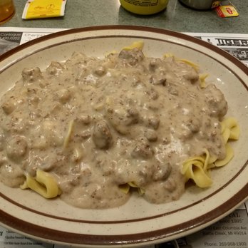 115 Restaurant & Truckstop - Hamburger Stroganoff! - American Near Me - Marshall, Michigan 115 Restaurant & Truckstop - Hamburger Stroganoff! - American Near Me - Marshall, Michigan