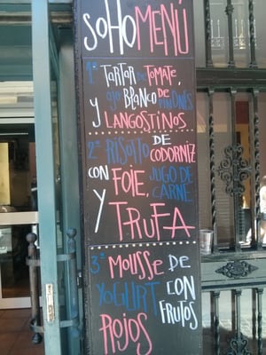 Menu photo 4 La Mia Tana Seville, SE Menu photo 4 La Mia Tana Seville, SE