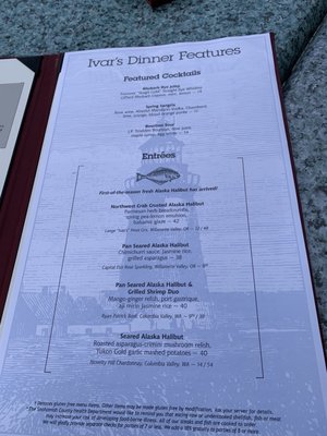 Menu photo 4 Ivar's Mukilteo Landing Mukilteo, WA