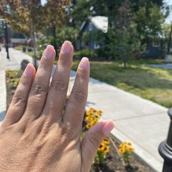 Cloud Nine Hair and Nail Studio - Love them! The salon is in the background.