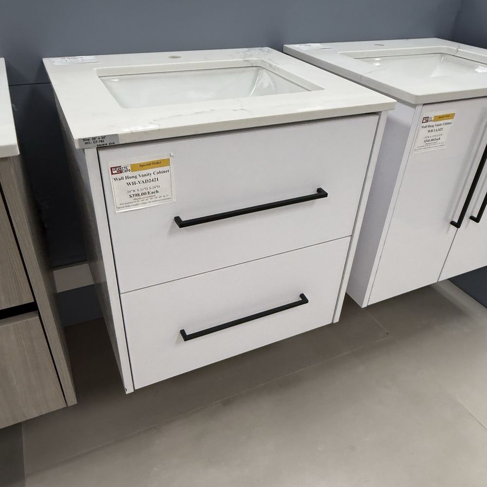 Granite Expo - Fairfield - Floating vanity - Flooring Near Me - Fairfield, California