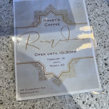 Roast'd Coffee - Coffee & Tea Near Me - Montclair, New Jersey