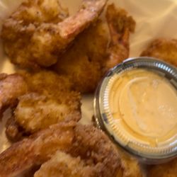 Salt Pepper Ketchup - Crispy Golden Fried Jumbo Shrimp w/the Sauce