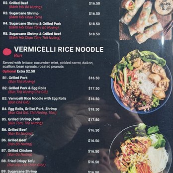 Pho Real - Fourth menu page - Vietnamese Near Me - Lemon Grove, California