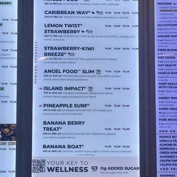 Smoothie King - menu - Juice Bars & Smoothies Near Me - Allen Park, Michigan Smoothie King - menu - Juice Bars & Smoothies Near Me - Allen Park, Michigan