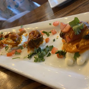 Crave Kitchen and Bar - Bacon wrapped buffalo shrimp were gone in less than 2-min - New American Near Me - El Paso, Texas