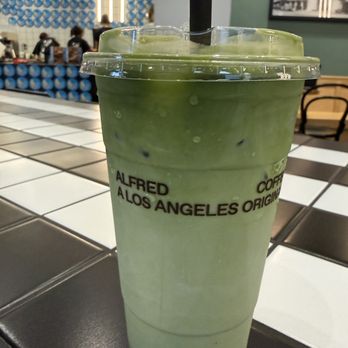 Alfred Coffee - iced matcha latte - Coffee & Tea Near Me - Los Angeles, California