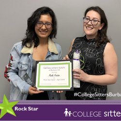 College Nannies + Sitters + Tutors of Burbank - Rock Star Sitter - April 2018