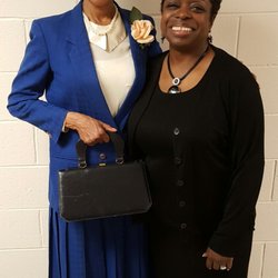 Greater Community C O G I C - Ms. Rosa Parks (an actress) during Black History Month.