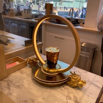 Xing Fu Tang - Gold Foil Brown Sugar Boba Milk - Bubble Tea Near Me - Flushing, New York Xing Fu Tang - Gold Foil Brown Sugar Boba Milk - Bubble Tea Near Me - Flushing, New York