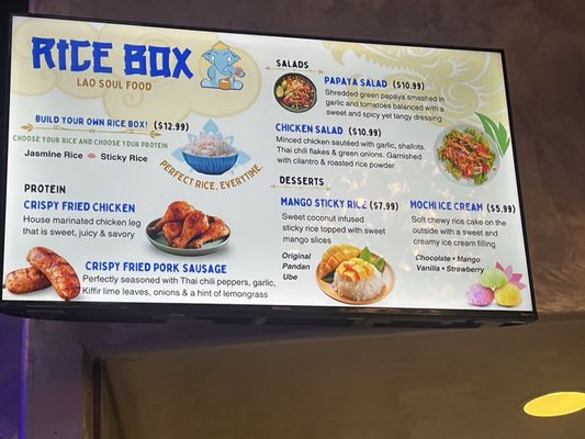 Menu photo 3 Rice Box & Boba  Albuquerque, NM