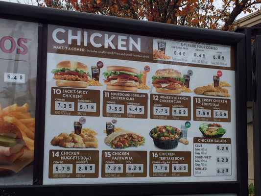 Menu photo 5 Jack in the Box Milpitas, CA