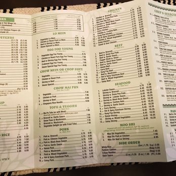 China Chef Restaurant - Menu 2/28/21 - Chinese Near Me - Brockton, Massachusetts