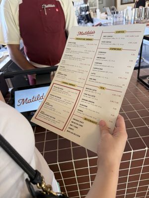 Menu photo 1 Matilda's Phoenix, AZ