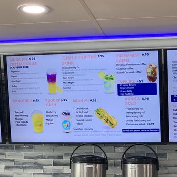 Munchy's Lounge - More drink menu and bahn mi sandwiches - Sandwiches Near Me - Clayton, California