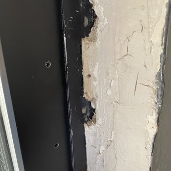 Shilo Inns - Yuma - Trim around sliding glass doors was just nasty! - Hotels Near Me - Yuma, Arizona